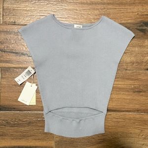 Aritzia Wilfred Cut Out Knit Top
